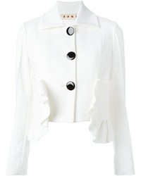 Женская белая куртка от Marni