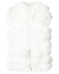 Женская белая куртка от Oscar de la Renta