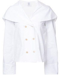 Женская белая куртка от Rosie Assoulin