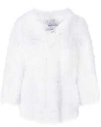 Женская белая куртка от Yves Salomon