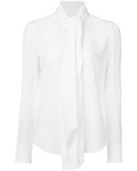 Белая легкая блузка от Chloé
