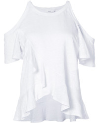 Белая льняная блузка от A.L.C.