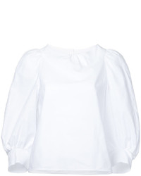 Белая льняная блузка от Atlantique Ascoli