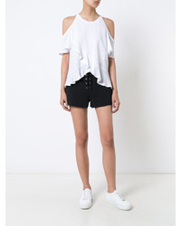 Белая льняная блузка от A.L.C.