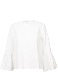 Белая льняная блузка от Ulla Johnson