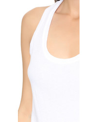 Женская белая майка c бахромой от Splendid