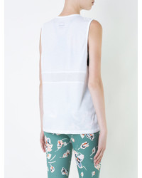 Женская белая майка в сеточку от The Upside