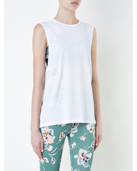 Женская белая майка в сеточку от The Upside