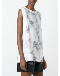 Женская белая майка с принтом от IRO