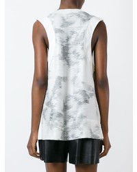 Женская белая майка с принтом от IRO