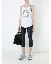 Женская белая майка с принтом от The Upside