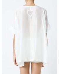 Женская белая майка с принтом от Martha Medeiros