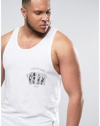 Мужская белая майка с принтом от Religion