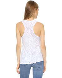 Женская белая майка с принтом от Stateside