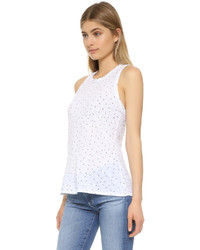 Женская белая майка с принтом от Stateside