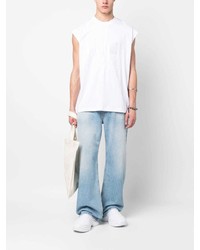 Мужская белая майка с принтом от VTMNTS