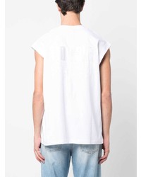 Мужская белая майка с принтом от VTMNTS