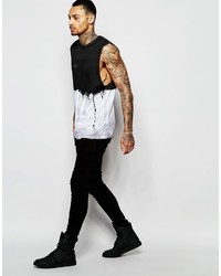 Мужская белая майка с принтом от Religion