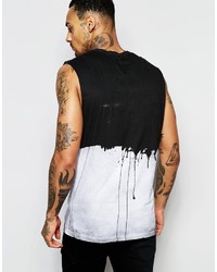 Мужская белая майка с принтом от Religion