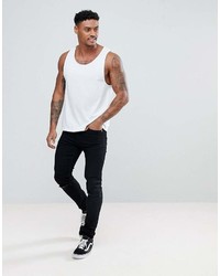 Мужская белая майка от Brave Soul