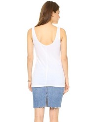 Женская белая майка от Three Dots