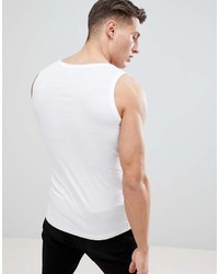 Мужская белая майка от French Connection