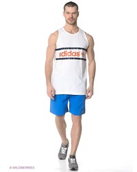 Мужская белая майка от adidas