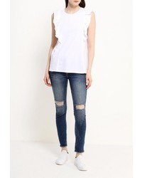 Женская белая майка от adL