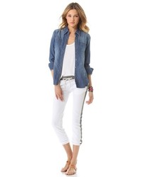 Женская белая майка от Monrow