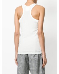 Женская белая майка от Semicouture