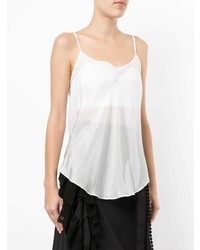 Женская белая майка от Lee Mathews