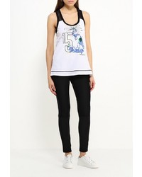 Женская белая майка от Bikkembergs