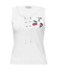 Женская белая майка от Brave Soul