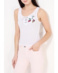 Женская белая майка от Brave Soul