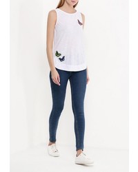 Женская белая майка от Brave Soul