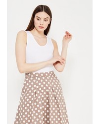 Женская белая майка от Bruebeck