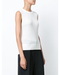 Женская белая майка от Veronica Beard