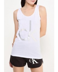 Женская белая майка от Calvin Klein Jeans