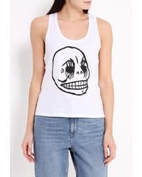 Женская белая майка от Cheap Monday