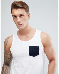 Мужская белая майка от French Connection