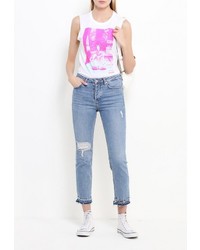 Женская белая майка от Converse