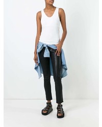 Женская белая майка от T by Alexander Wang