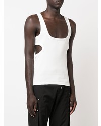 Мужская белая майка от Courrèges