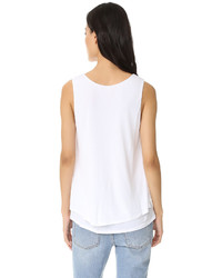 Женская белая майка от Lanston