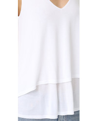 Женская белая майка от Lanston