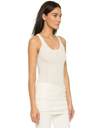 Женская белая майка от Tess Giberson