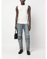 Мужская белая майка от Diesel