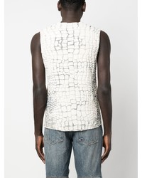 Мужская белая майка от Diesel