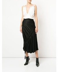 Женская белая майка от CHRISTOPHER ESBER