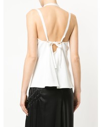 Женская белая майка от CHRISTOPHER ESBER